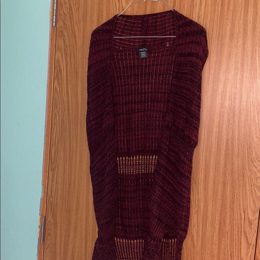 Read sweater